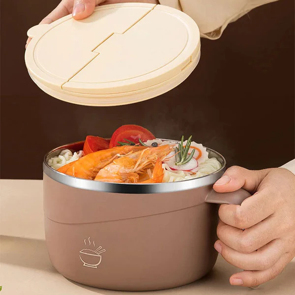 ⏳LAST DAY SALE 50% OFF💕304 Stainless Steel Multi-Purpose Anti-Scald Large-Capacity Instant Noodle Bowl