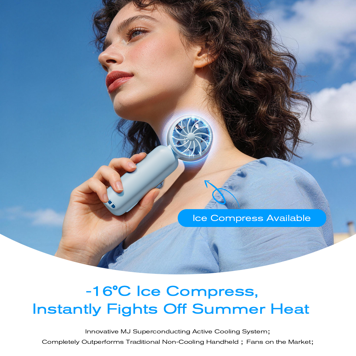 Mini Handheld Cooling Fan
