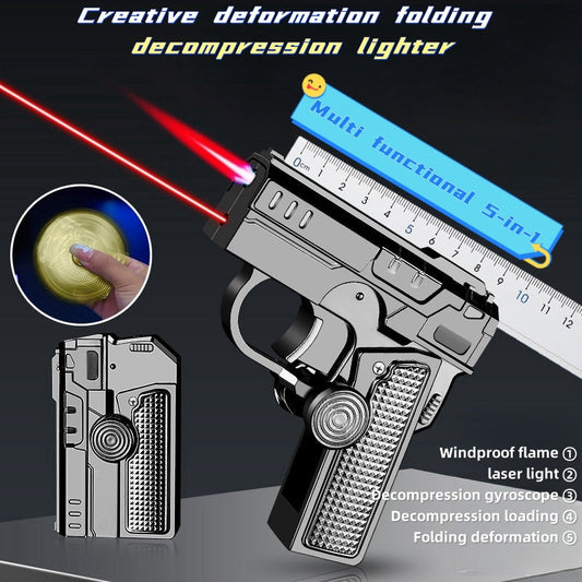 🔥Multi-Functional Foldable Windproof Lighter