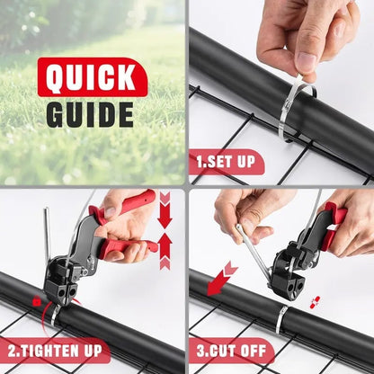 Aless™ Heavy Duty Stainless Steel Tie Gun Kit