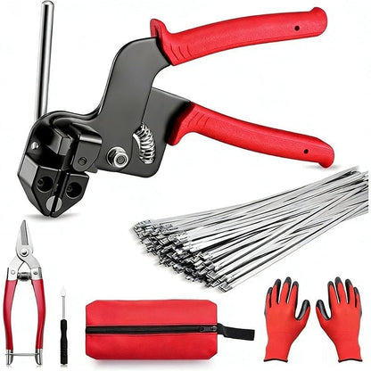 Aless™ Heavy Duty Stainless Steel Tie Gun Kit
