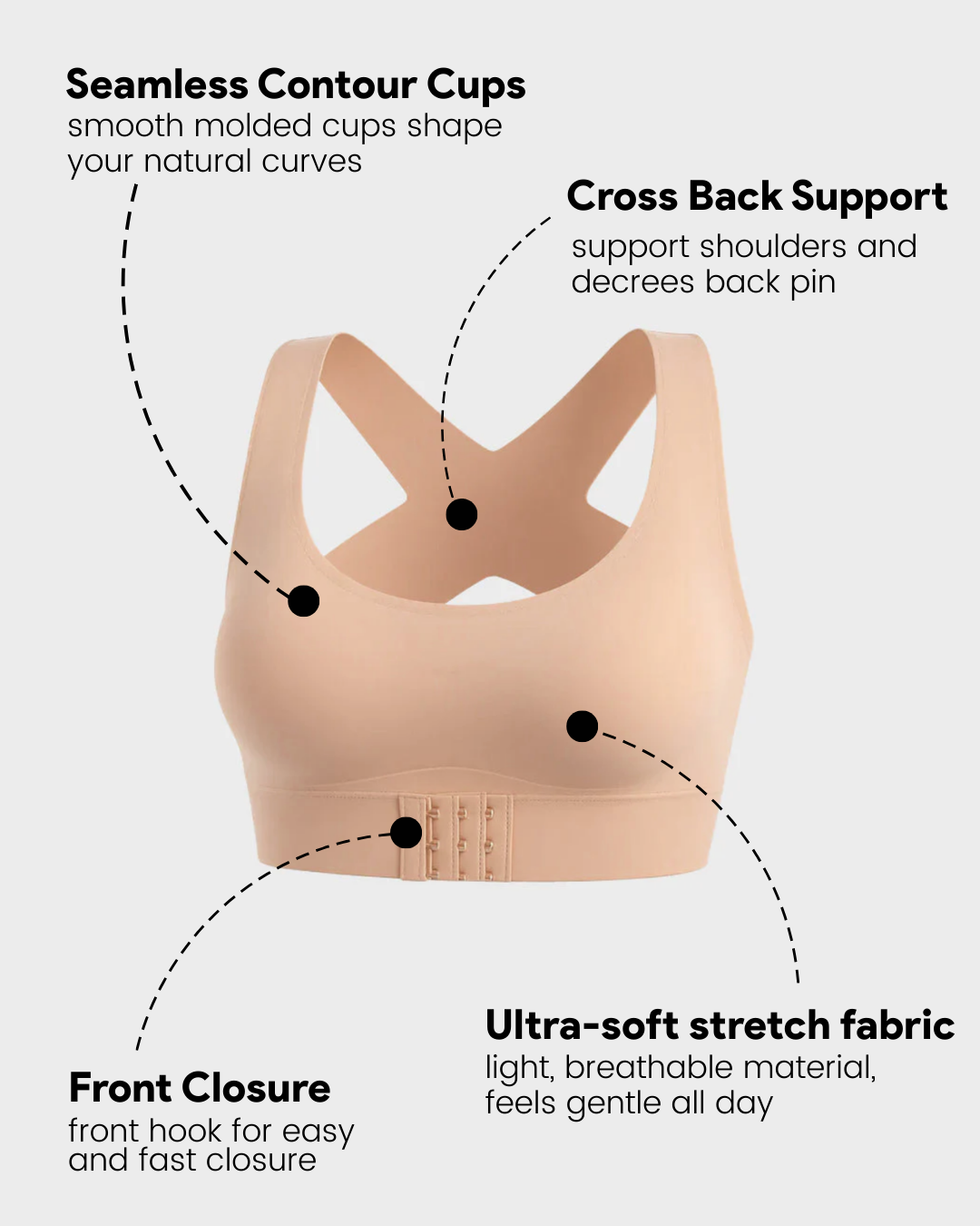 AlignLift™ Posture Support Bra