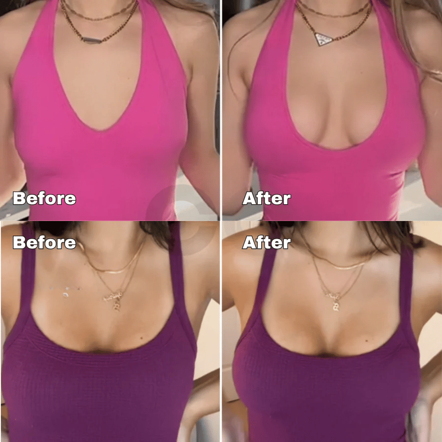 💕LAST DAY SALE ONLY $10.99!!💕OUFALI Lift Inserts for Bras – Lightly Padded, Double-Sided Adhesive👙 Reusable, Washable • Natural Lift • Seamless Under Clothing ✨