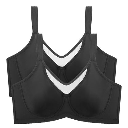 ⏳Hot Sale Only $10.99!!!💐🖤Women's Elegant Sheer Full Coverage Plus Size Bra