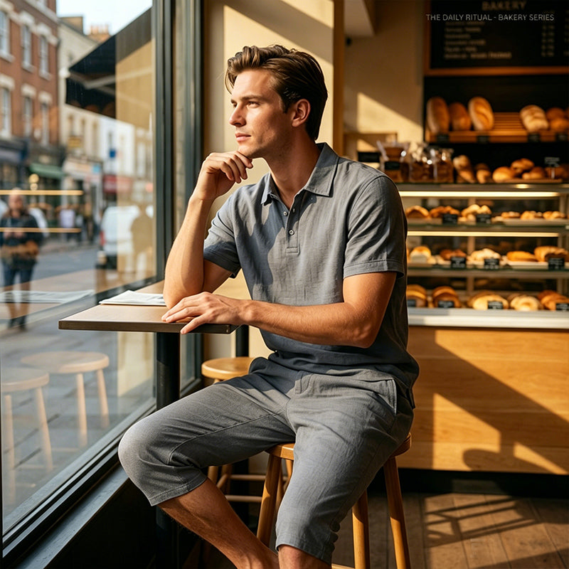 Men’s Linen Shirt and Casual Pants Set product image 7