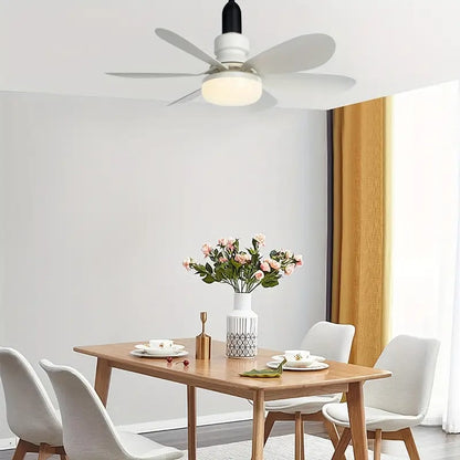 ⏳LAST DAY SALE 49% OFF🔥40W LED Ceiling Fan Light – 20.5” Ultra-Quiet with Remote 🎯 | E27 + FREE B22 Adapter 🔌 | For Bedroom 😴, Kitchen 👩‍🍳 & Garage 🛠️