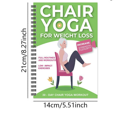 Chair Yoga for Seniors Over 60: A Complete Guide with 40+ Gentle Low-Impact Exercises for Strength, Mobility, Balance & Weight Loss
