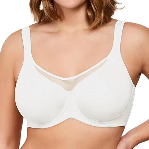 ⏳Hot Sale Only $10.99!!!💐🖤Women's Elegant Sheer Full Coverage Plus Size Bra