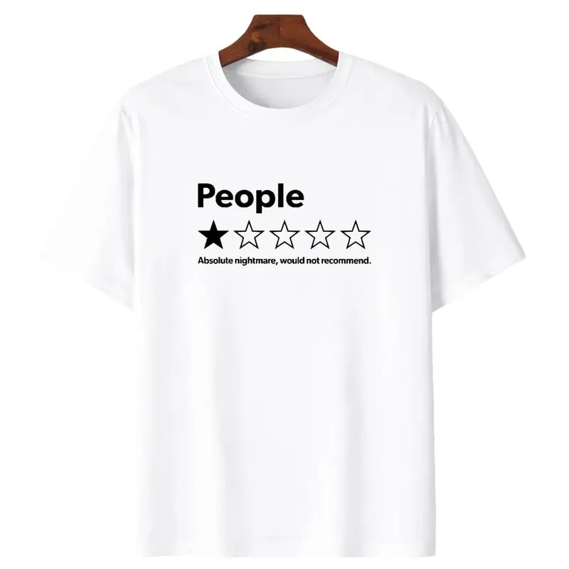 Funny Review People One Star: Absolute Would T-Shirt