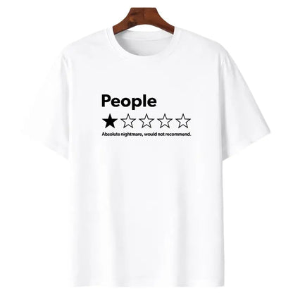 Funny Review People One Star: Absolute Would T-Shirt