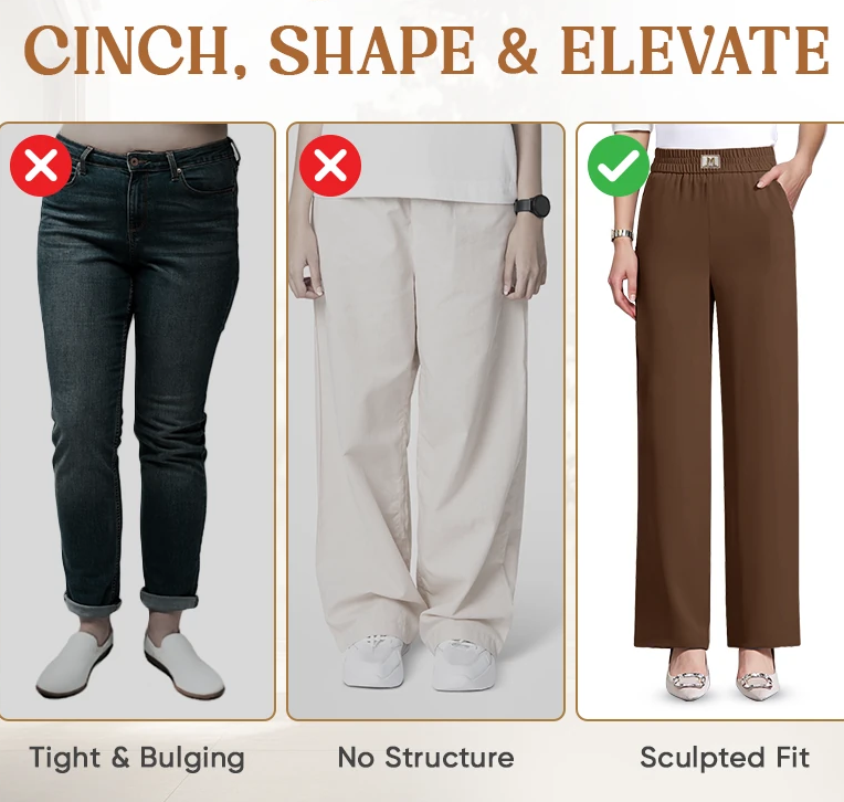 🌷LAST DAY SALE 65% OFF!!💥Perfect Drape High Rise Pull-On Stretch Pants