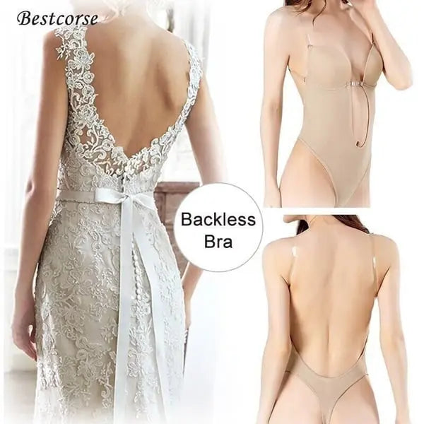 🥳2026 HOT SALE🥳💞50K+ SOLD!👗🛡️ 50% OFF! Seamless Backless Bra – Lift & support, no visible lines. Perfect for special occasions. Comfortable all day. 💕🌸
