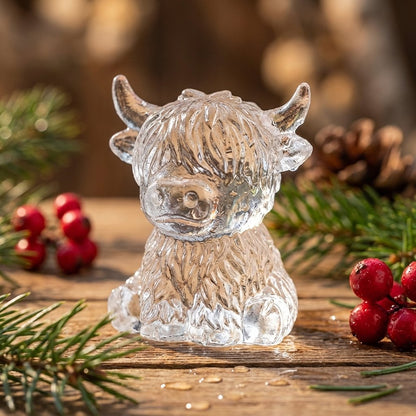 ⏳Last Day Special Price $8.99!!🐮 Mini Highland Cow Ice Cube Mold – Cute 3D Ice for Drinks, Parties & Gifts