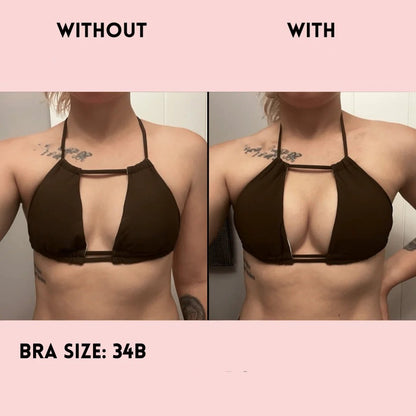 💕LAST DAY SALE ONLY $10.99!!💕OUFALI Lift Inserts for Bras – Lightly Padded, Double-Sided Adhesive👙 Reusable, Washable • Natural Lift • Seamless Under Clothing ✨
