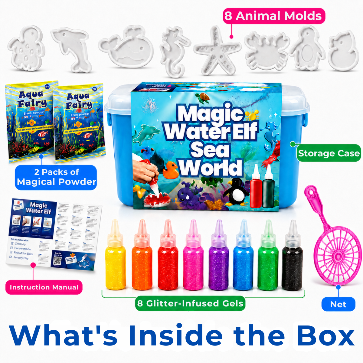 Magic Water Creatures – Ocean World (3+ years)