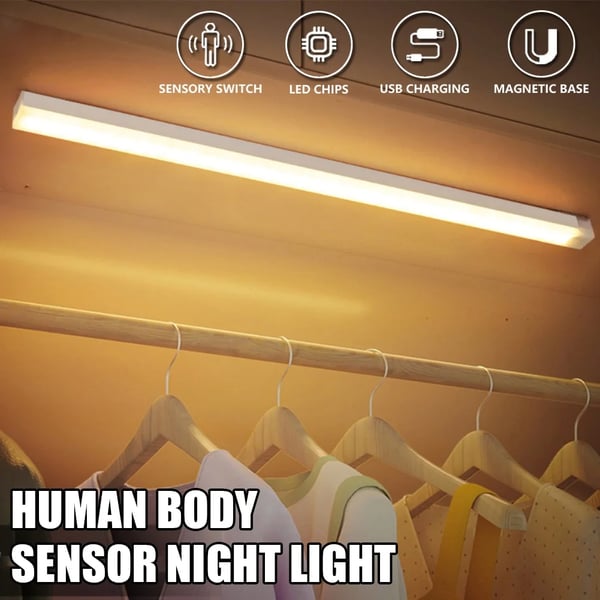 🎁Last Day Special Offer-60% OFF💡Punch-free Smart Sensor Magnetic Rechargeable LED Lights