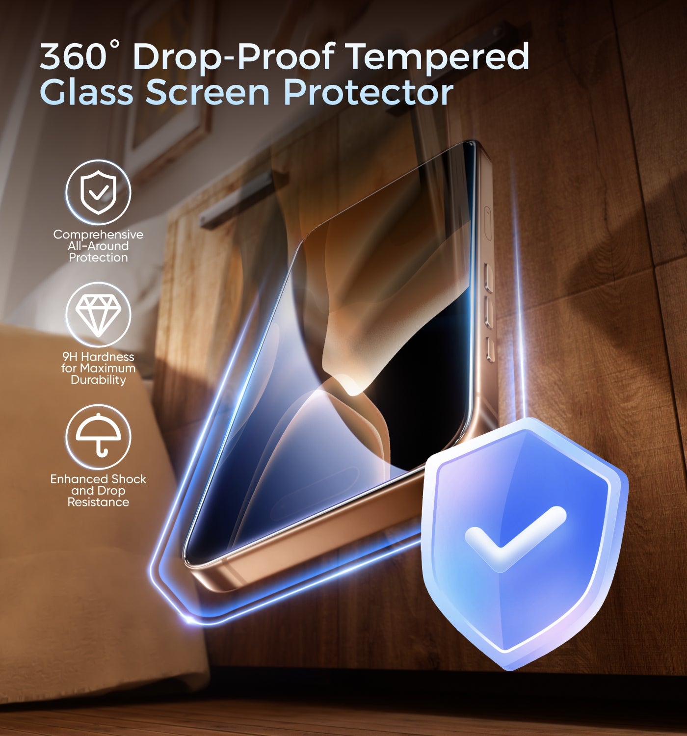 MAGIC JOHN 3rd Generation Screen Protector - Automatic Dust Free Eco-Friendly Protection