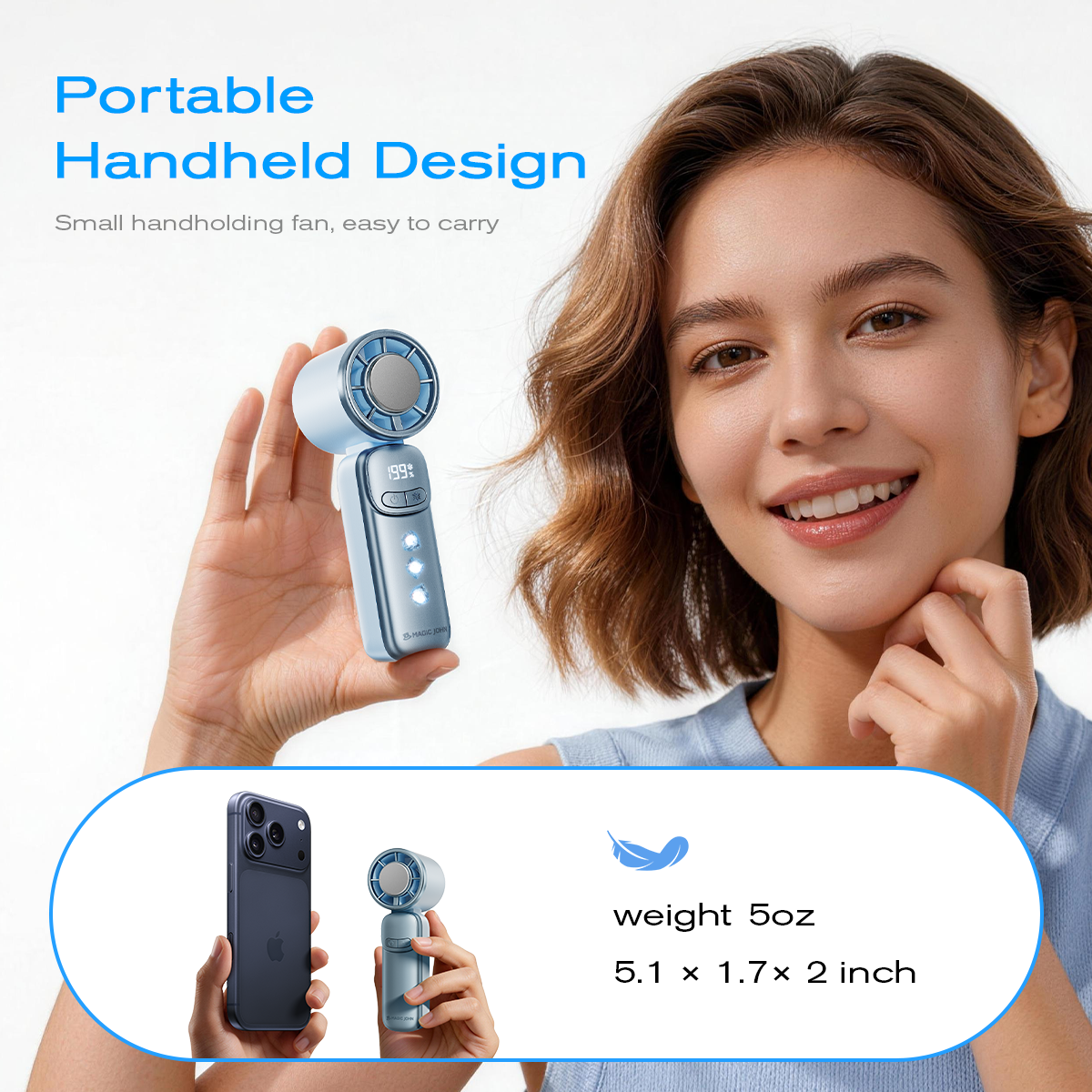Mini Handheld Cooling Fan