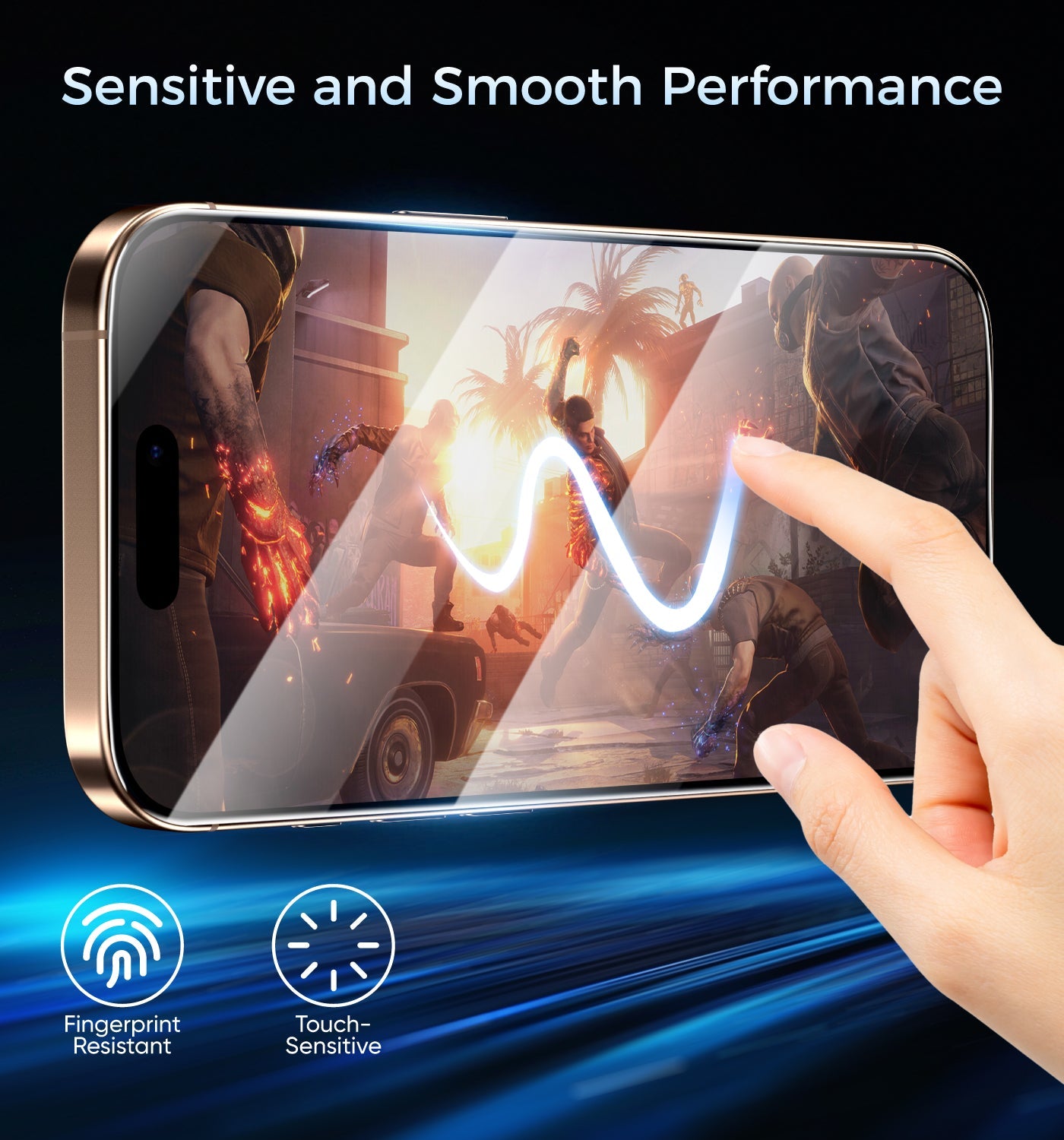MAGIC JOHN 3rd Generation Screen Protector - Automatic Dust Free Eco-Friendly Protection