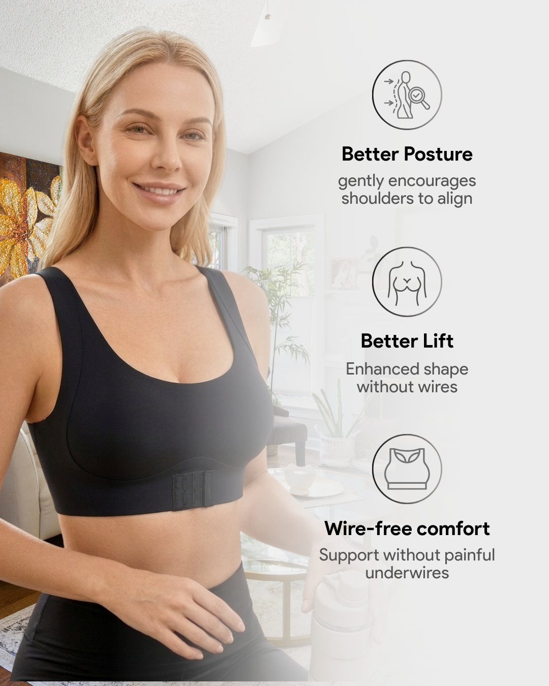 AlignLift™ Posture Support Bra