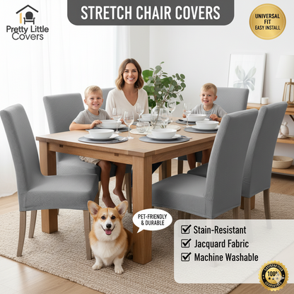 PrettyGuard™ Waterproof Chair Covers – Instantly Revive Old Chairs!