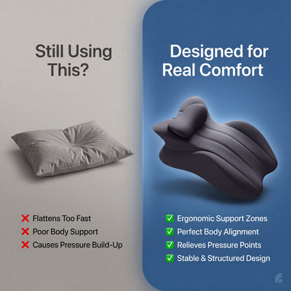 Waterproof Intimacy Support Pillow – Comfort for Every Position