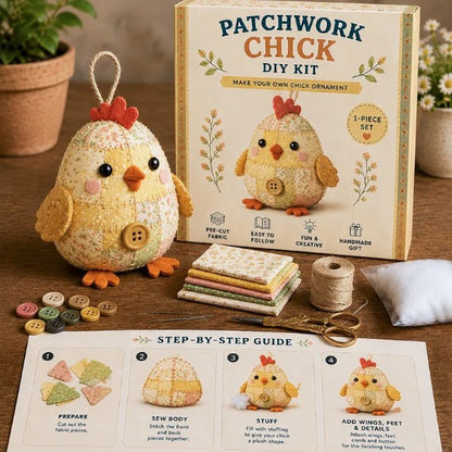 🧵 Patchwork Animals DIY Kit