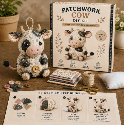 🧵 Patchwork Animals DIY Kit