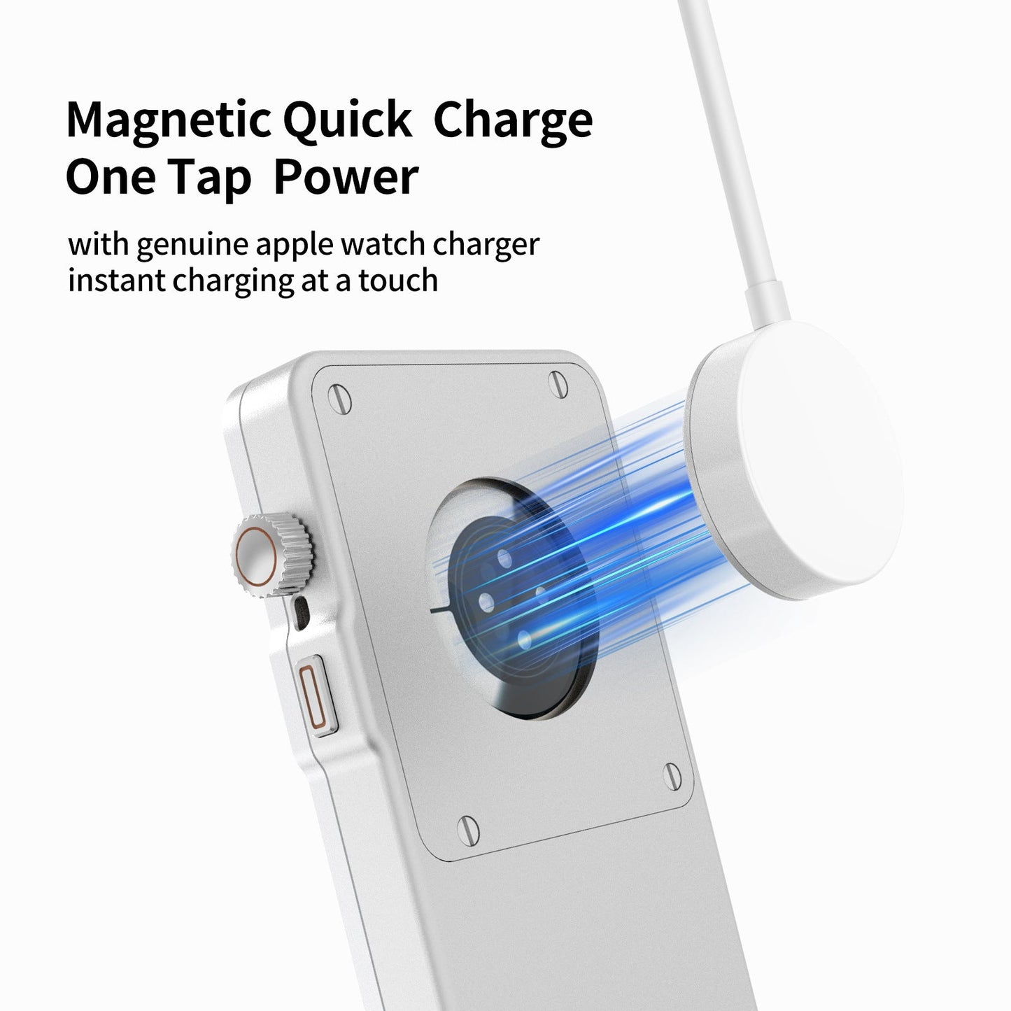 RePod Aluminum Alloy Protective Case for Apple Watch Series 4/5/6/7/8/9 and SE 1/2, Turn Your Apple Watch into a Smartphone