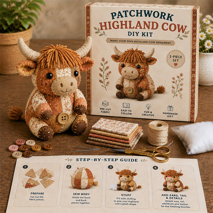 🧵 Patchwork Animals DIY Kit
