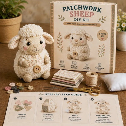 🧵 Patchwork Animals DIY Kit