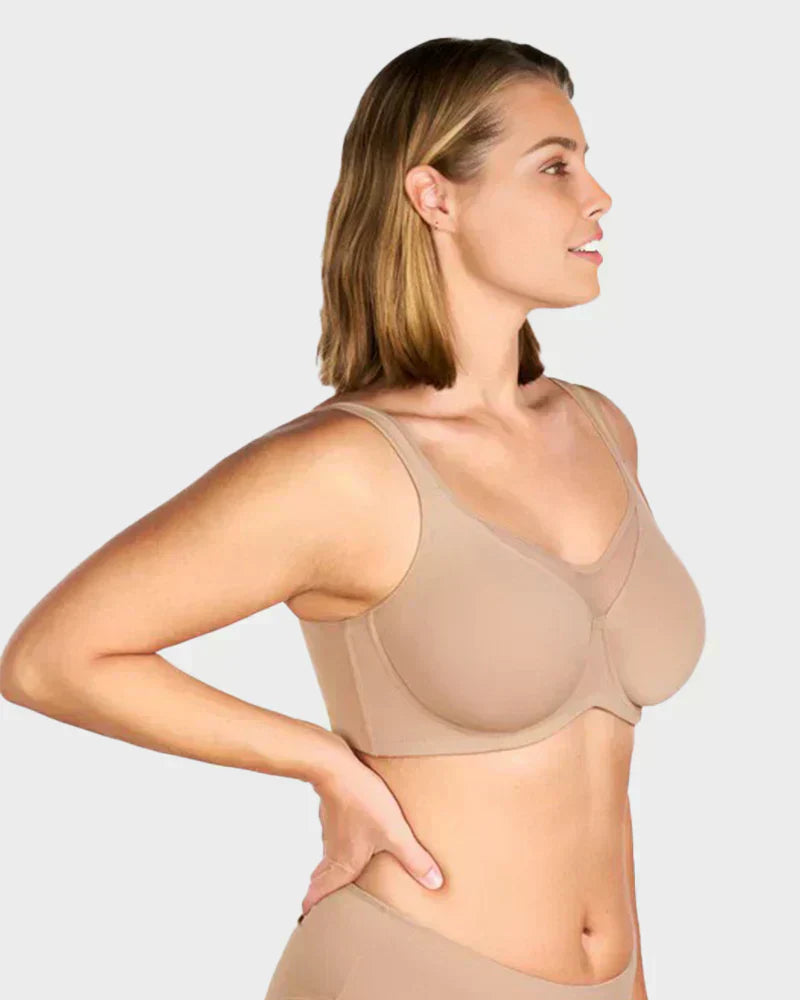 ⏳Hot Sale Only $10.99!!!💐🖤Women's Elegant Sheer Full Coverage Plus Size Bra