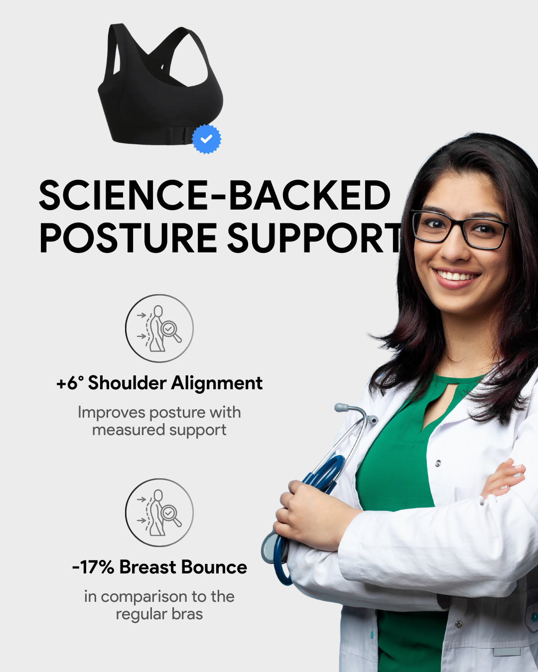 AlignLift™ Posture Support Bra