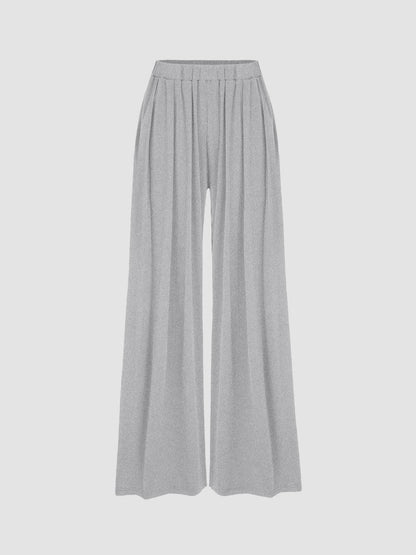 🔥LAST DAY SALE- ONLY $17.99!!⚡80K+ SOLD!💝Women's High Elastic Wide Leg Pants with Pocket