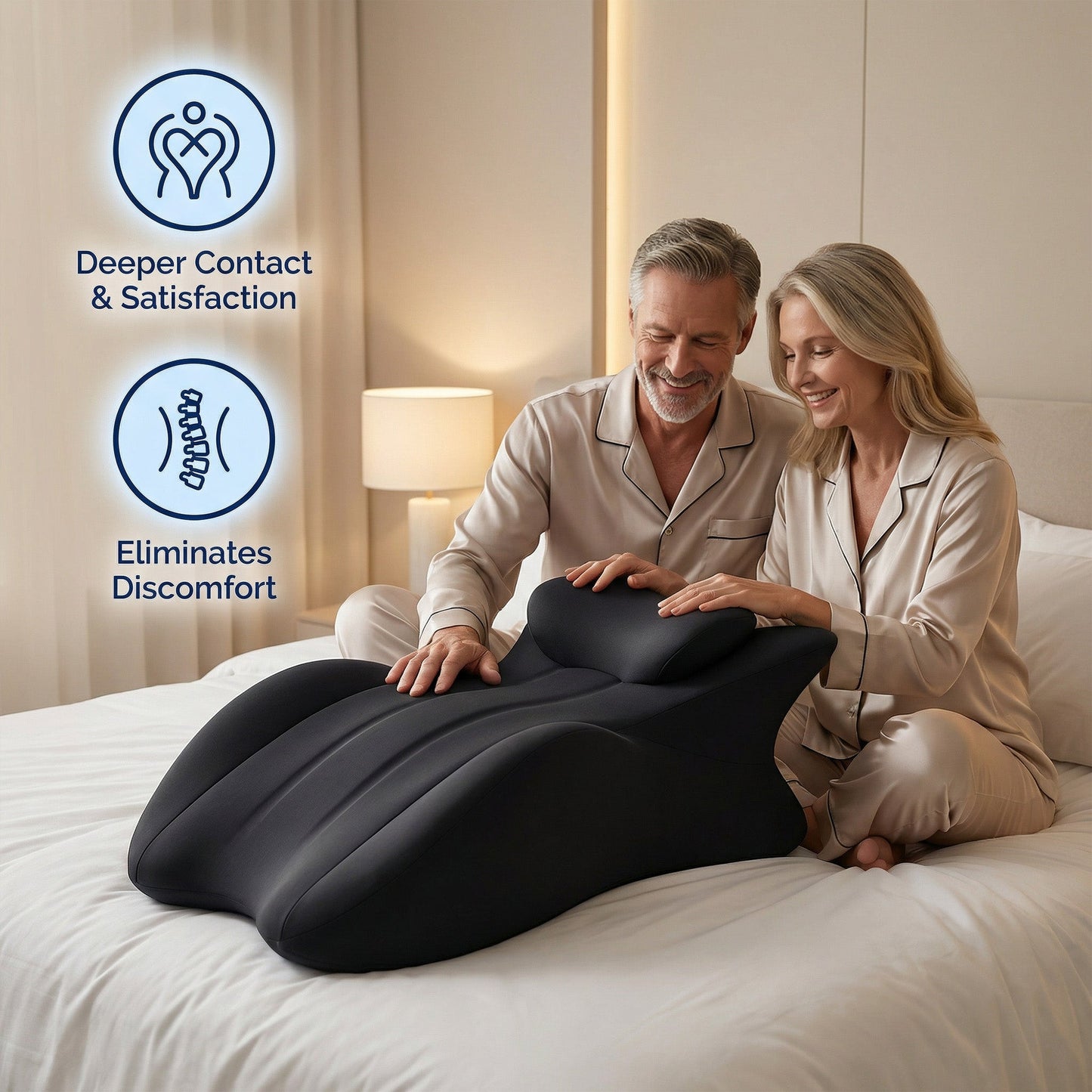 Waterproof Intimacy Support Pillow – Comfort for Every Position