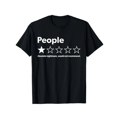 Funny Review People One Star: Absolute Would T-Shirt