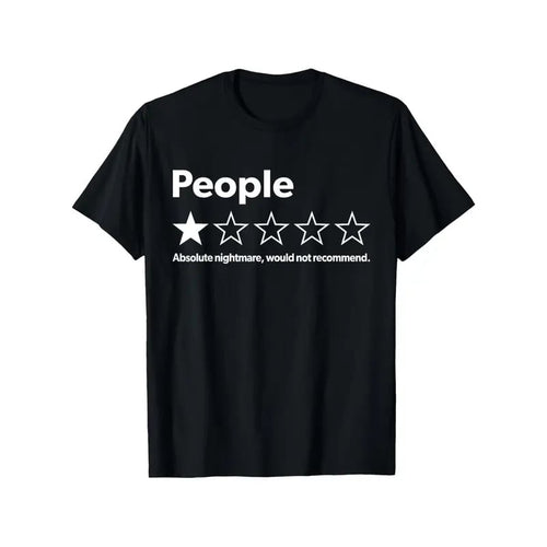 Funny Review People One Star: Absolute Would T-Shirt
