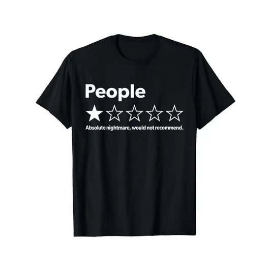 Funny Review People One Star: Absolute Would T-Shirt