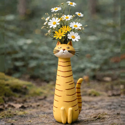 💕Mother's Day Sale - Only $13.99!🏆Flash Sale⚡50K+ SOLD! 😻Handcrafted Quirky Cat Vase