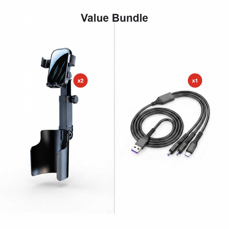 Adjustable Car Cup Holder Phone Mount product image 11