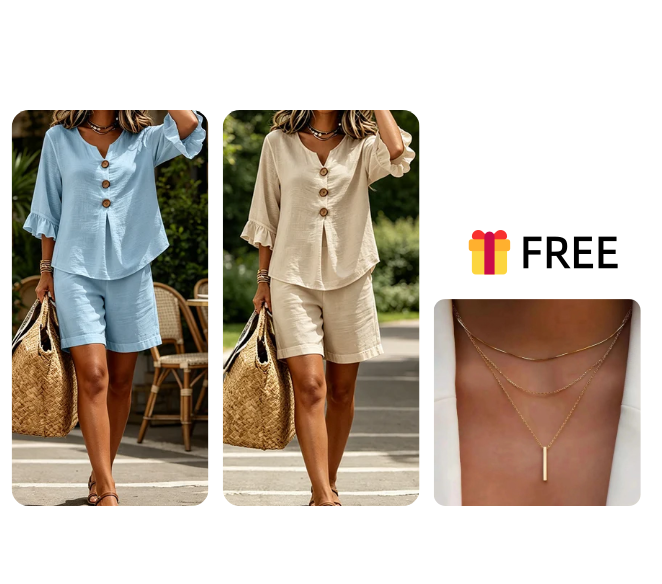 Women's Casual Cotton Two-Piece Outfit product image 18