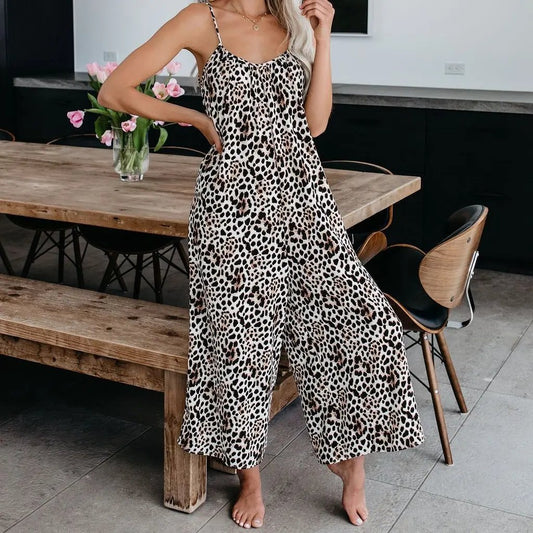 ⏰49% OFF✨Plus Size Women Fashion Wide Leg Suspender Jumpsuit with Pockets Curvy Overalls