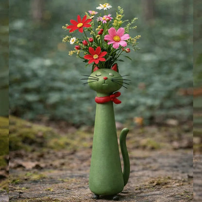 💕Mother's Day Sale - Only $13.99!🏆Flash Sale⚡50K+ SOLD! 😻Handcrafted Quirky Cat Vase
