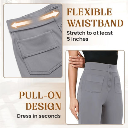 🔥BIG SALE 50%OFF🔥Women's Casual High Waist Stretch Pants