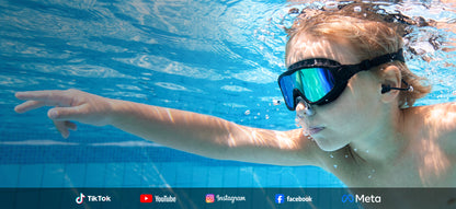 Anti-Fog Swimming Goggles 2-Pack with UV Protection product image 2