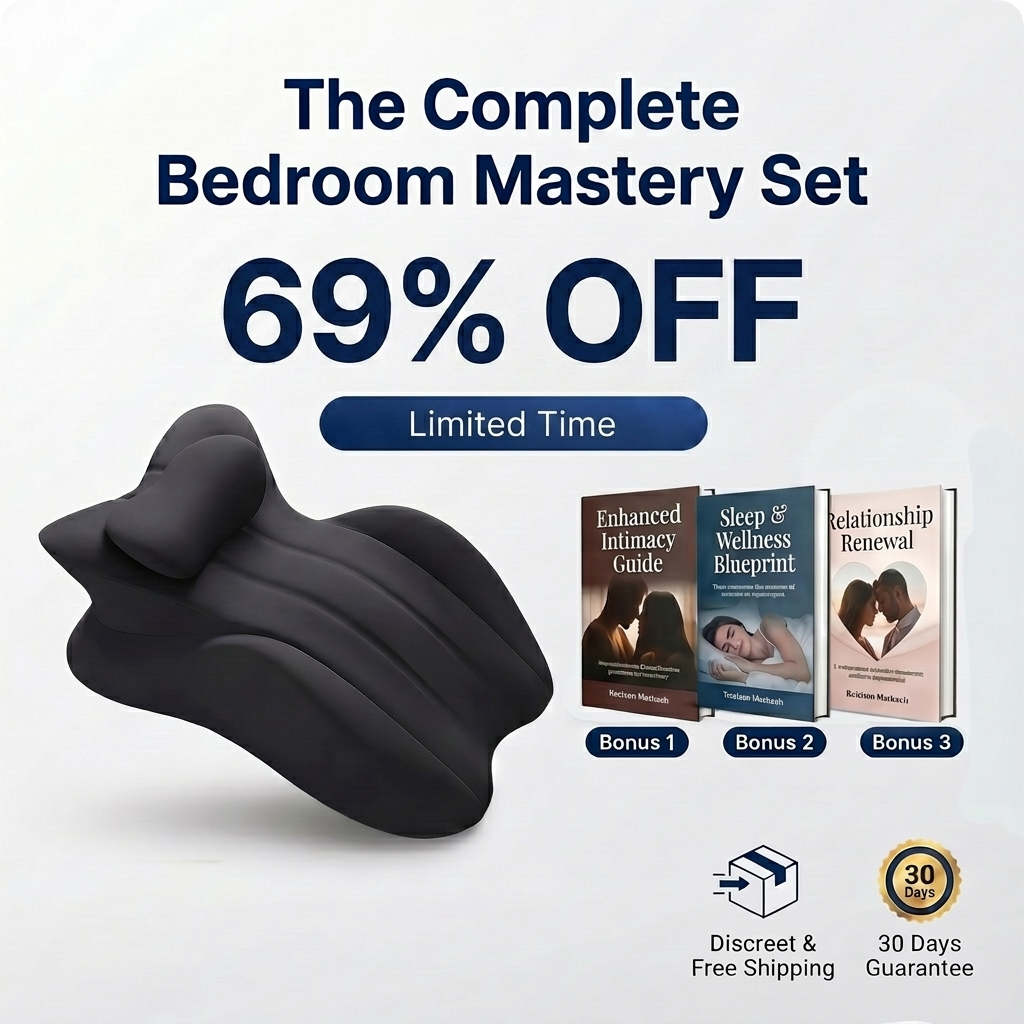Waterproof Intimacy Support Pillow – Comfort for Every Position