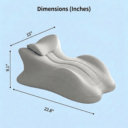 Waterproof Intimacy Support Pillow – Comfort for Every Position