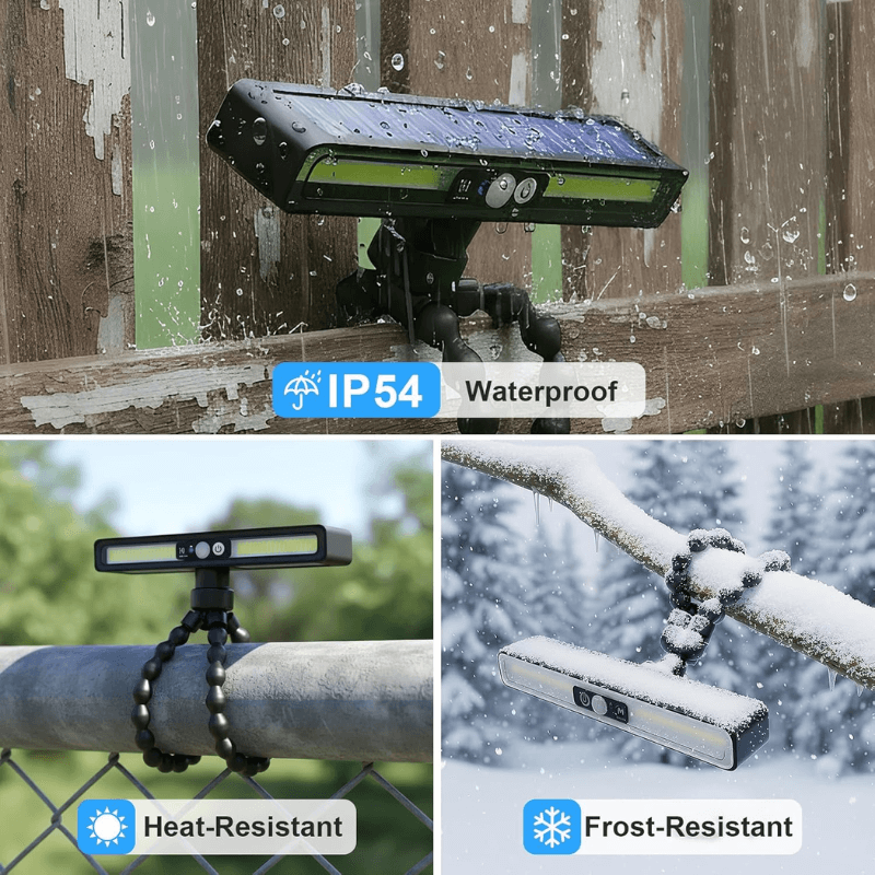 Solar Powered 180° BBQ Grill Lights for Outdoor Grill