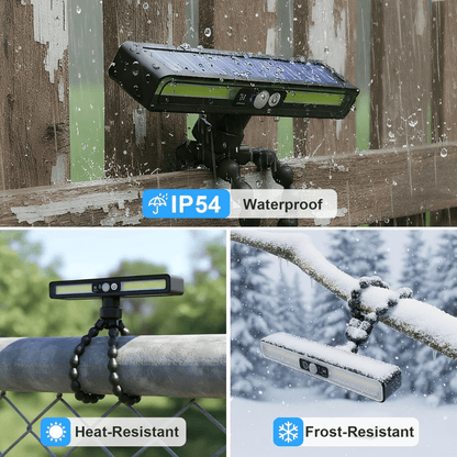 Solar Powered 180° BBQ Grill Lights for Outdoor Grill