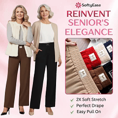 🌷LAST DAY SALE 65% OFF!!💥Perfect Drape High Rise Pull-On Stretch Pants